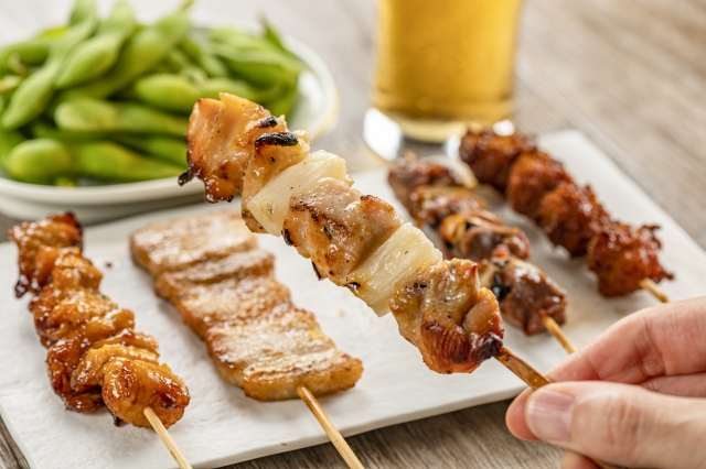 ワインのペアリング焼き鳥