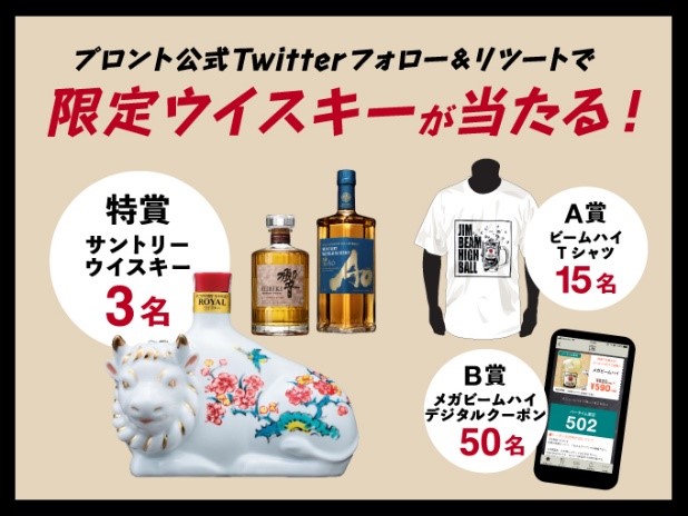 Twitterのフォロー リツイートでサントリーウイスキーが当たるキャンペーン Sake Mania Twitterのフォロー リツイートでサントリーウイスキーが当たるキャンペーン Sake Mania