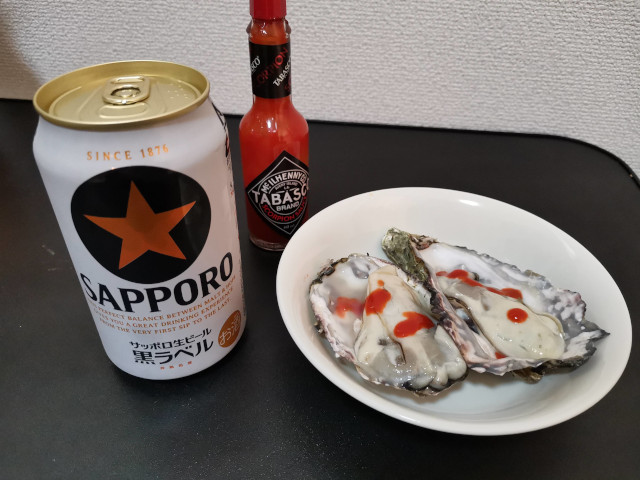 牡蠣とお酒のペアリング ビール