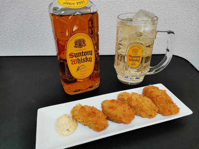 牡蠣とお酒のペアリング ハイボール