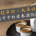 【大辛口・超辛口】辛口すぎる日本酒おすすめ10選