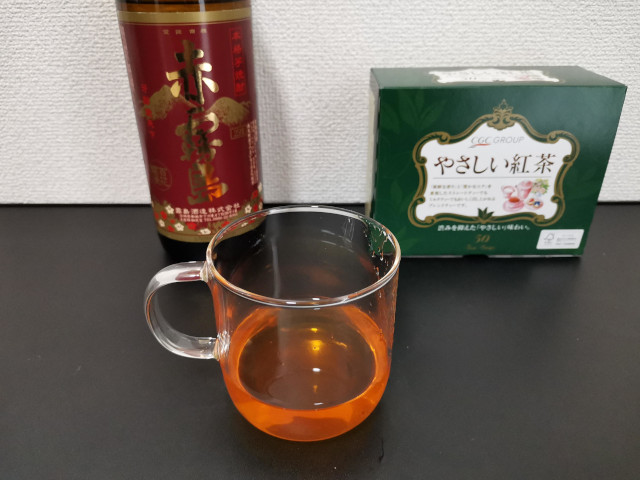 ペアリング_紅茶 芋焼酎