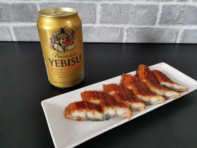 ウナギの蒲焼き　ペアリング　ビール