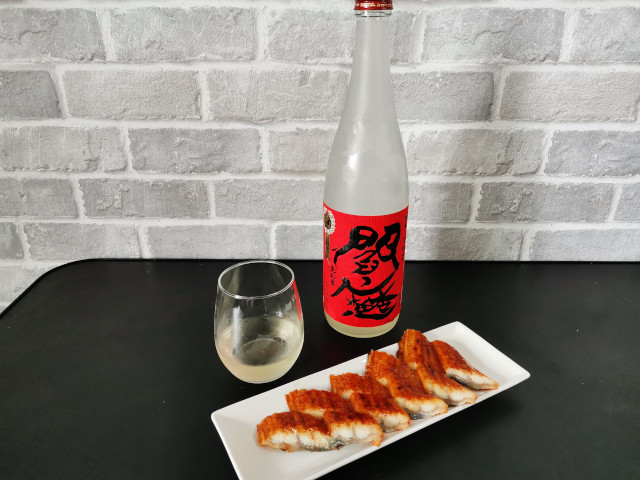 ウナギの蒲焼き　ペアリング　麦焼酎