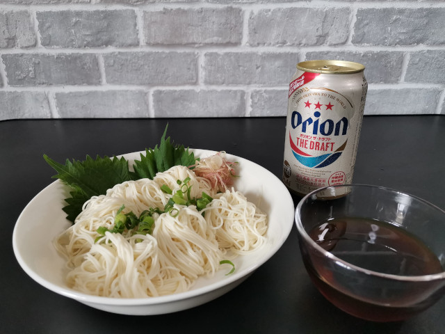 そうめん ペアリング ビール