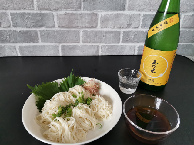 そうめん ペアリング　日本酒