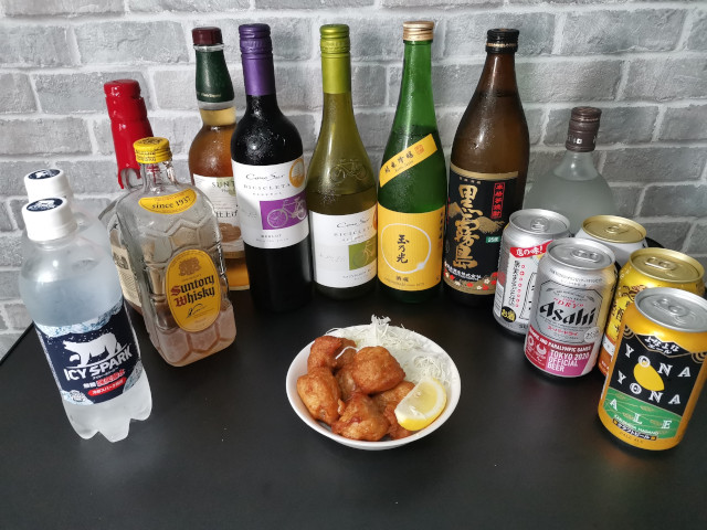 ペアリング_唐揚げ お酒