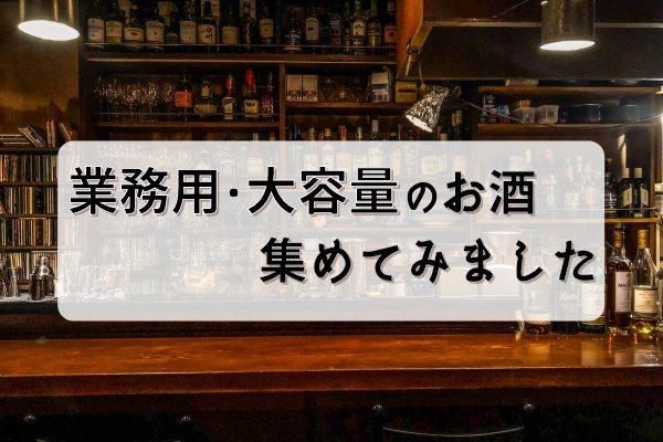 【宅飲み】業務用のお酒おすすめ10選