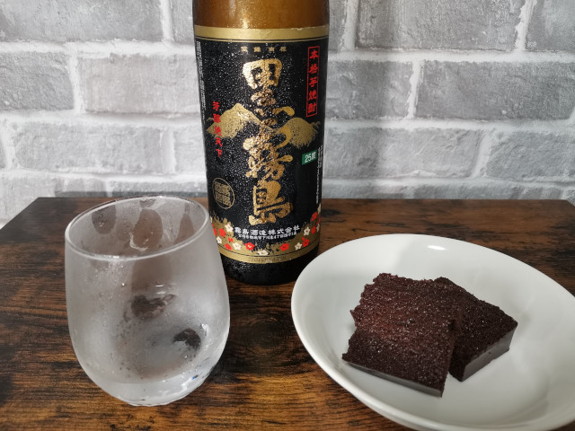 ペアリング_ガトーショコラ　芋焼酎