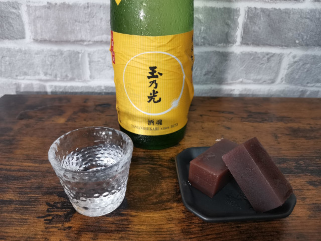 ペアリング_羊羹 日本酒