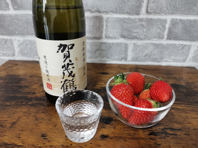 ペアリング_いちご 日本酒