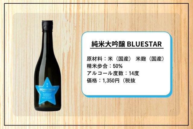 純米大吟醸 星取 BLUESTAR