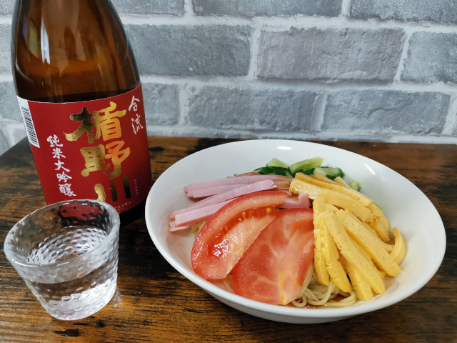 ペアリング_冷やし中華 日本酒