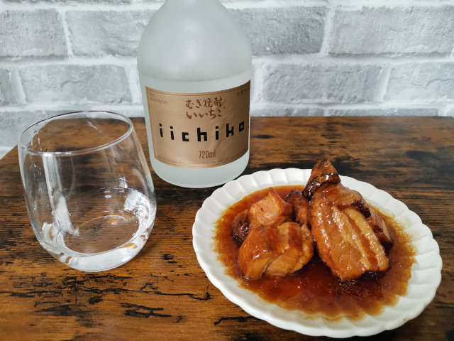 ペアリング_豚の角煮 麦焼酎